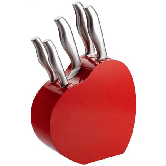 Σετ μαχαιριών με βάση καρδιά